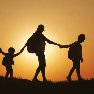 Father mother and son wallpaper