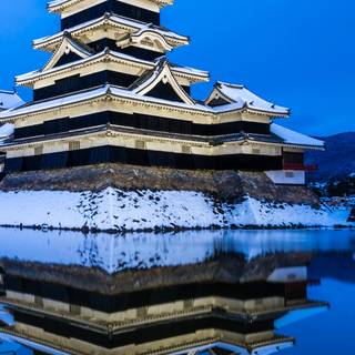 Japan winter iPhone wallpaper