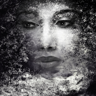 Mother black and white wallpaper