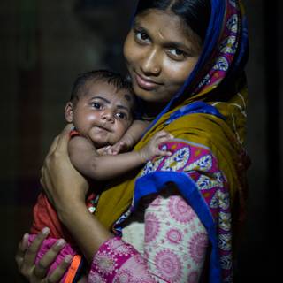 Mother and baby HD wallpaper