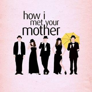 How I Met Your Mother minimalist wallpaper