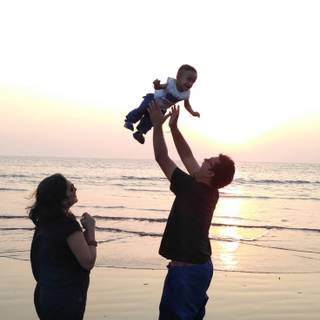 Father mother and son wallpaper