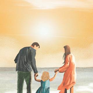 Father mother and son wallpaper