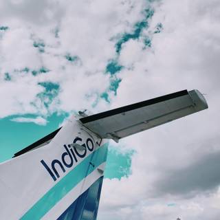 IndiGo flight wallpaper