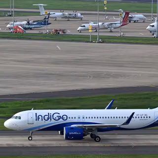 IndiGo flight wallpaper