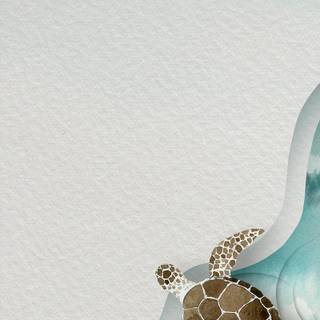 Turtle collage wallpaper