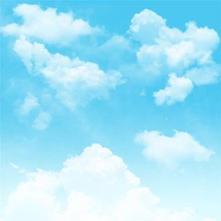 Spring blue sky wallpaper