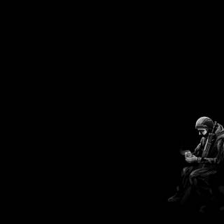 Black military computer wallpaper