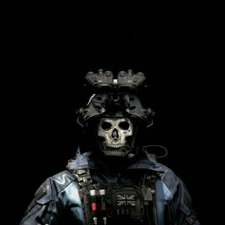 Ghost CoD MW2 wallpaper