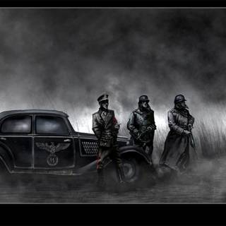 Black military computer wallpaper