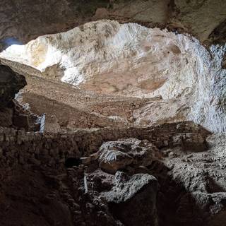 Cave entrance wallpaper