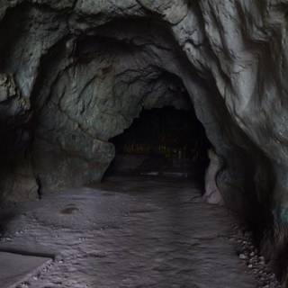 Cave entrance wallpaper