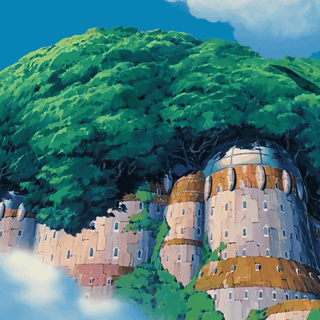 Ghibli nature wallpaper