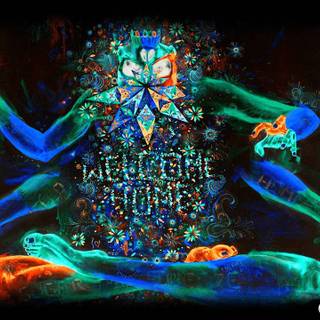 Trippy Shiva wallpaper