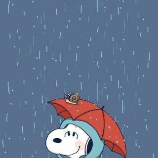 iPhone Charlie Brown Easter wallpaper