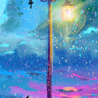 iPhone lamp wallpaper