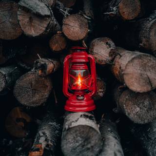 iPhone lamp wallpaper