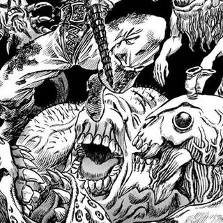 Black Berserk aesthetic wallpaper