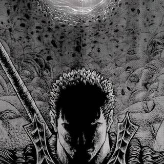 Black Berserk aesthetic wallpaper