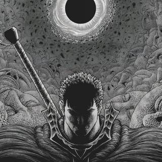 Black Berserk aesthetic wallpaper