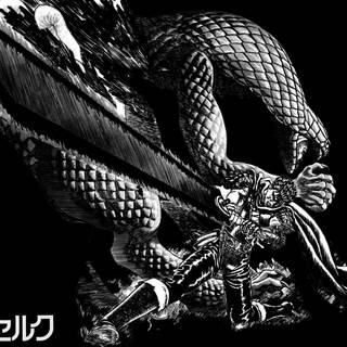 Black Berserk aesthetic wallpaper