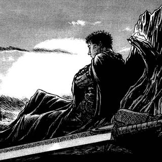 Black Berserk aesthetic wallpaper