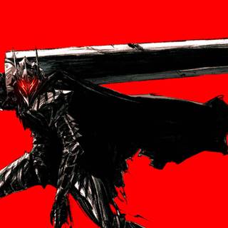 Black Berserk aesthetic wallpaper
