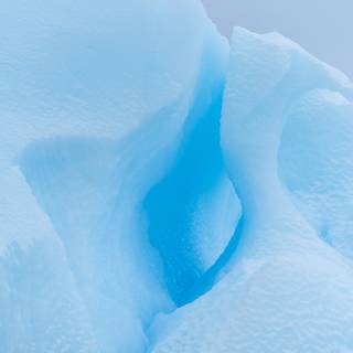 Icy blue wallpaper