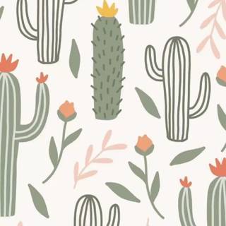 Boho plants wallpaper