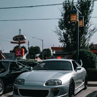 Mk4 Supra 4k wallpaper