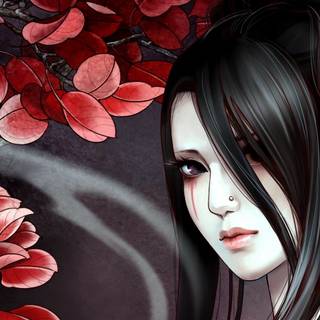 Japanese women wallpaper