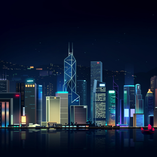 4k animated city wallpaper