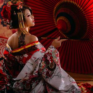 Japan girl 4k wallpaper