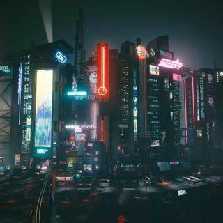 4k animated city wallpaper