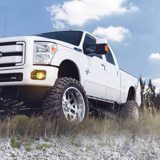 4k lifted trucks wallpaper