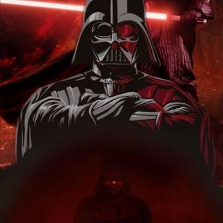 Darth Vader mobile 4k wallpaper