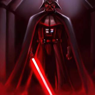 Darth Vader mobile 4k wallpaper