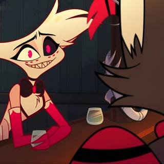 4k Hazbin Hotel wallpaper