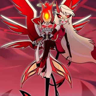 4k Hazbin Hotel wallpaper