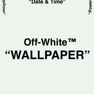 Off White iPhone 14 wallpaper