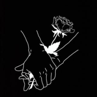 Aesthetic iPhone black wallpaper