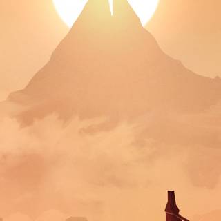 Journey game phone wallpaper