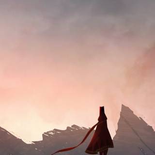 Journey game phone wallpaper