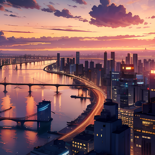 Aesthetic city phone wallpaper