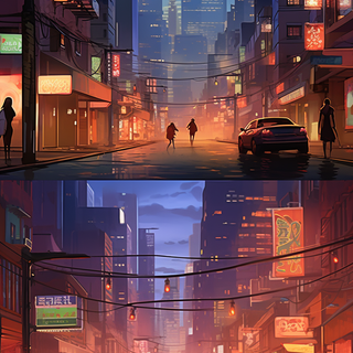 Aesthetic city phone wallpaper