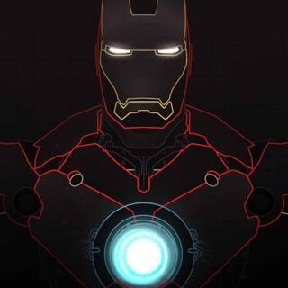 Iron Man iPhone 13 wallpaper