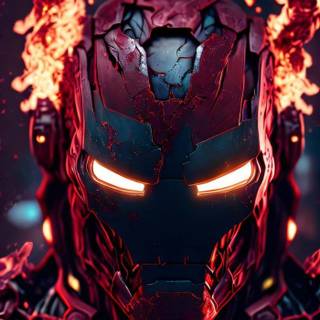 Iron Man iPhone 13 wallpaper