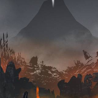 Journey game phone wallpaper