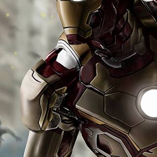 Iron Man iPhone 13 wallpaper