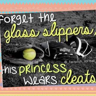 Softball phone wallpaper